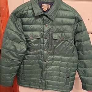 Duluth Trading Co Men's Forest Green Puffer Coat